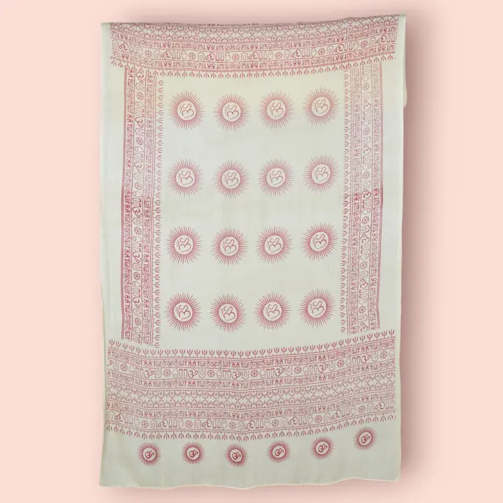 Ethnikulture Pareo Om étnico indio, Pareo para mujer para verano y playa, Pareo, pañuelo o foulard, Pareo de verano para mujer, combinar con bikinis y bañadores - 1