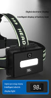 Linterna Frontal Potente Con Inducción Por Movimiento Y SOS Para Camping Pesca Nocturna Recargable Por Tipo-C Impermeable LED De Alta Potencia - details 10