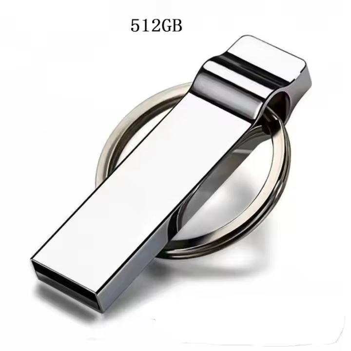 Unidad flash USB 512 GB/1 TB/2 TB, Unidad USB de metal, USB Memory, Unidad USB flash de alta velocidad de gran capacidad, Unidad USB flash para Automóvil, unidad flash USB de regalo - 1