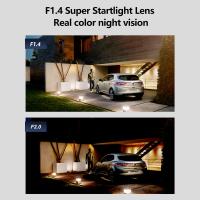 Cámara De Seguridad IP 4K 8MP Wifi Con Lente Dual Protección Impermeable Alarma De Luz Policia Video Vigilancia CCTV Montaje En Pared Grey - details 1