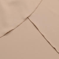 Vestido JIM & NORA 2024 Verano Para Mujer Cintura Alta Elegante Tipo Wrap Cuello En V Midi De Cintura Con Decoración Ruched Estilo Oficina - details 14