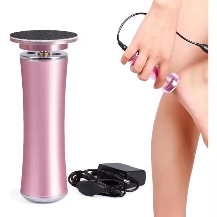 Removedor de callos Eléctrico para pies | Removedor de callos Eléctrico portátil para pies, 60 discos de lijado, velocdad ajustable, Agujas de pedicura, Afilador de Limas para pies (GIFT Nuevo 2025) - 1