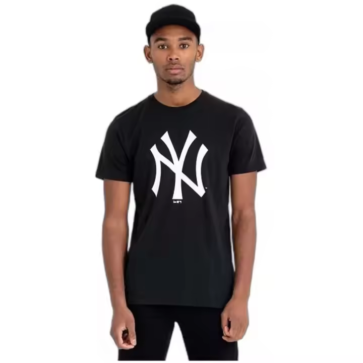 Camiseta marca New Era modelo 60416750 para hombre en color negro - 1