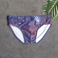 Nueva Bikini De Natación Para Hombres Sexy Con Estampado Briefs Push-Up Shorts De Baño Para Surf Y Playa Trunks De Natación - details 8