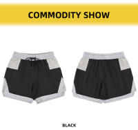 Shorts Deportivos Para Hombre Secado Rápido Running Con Bolsillos Accesorios De Gimnasio Y Fitness Material Ligero - details 4