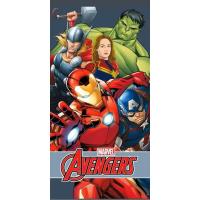 Toalla Playa Piscina infantil  Avengers Marvel Oficial 70x140cm de microfibra para niños - details 0
