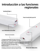 Luz Nocturna LED Recargable Con Sensor De Movimiento Para Armario Armario Cocina Escalera 10/20/30/50 Cm Luz De Fondo Incluida Batería Incluida - details 8