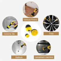 Set De 3 Accesorios De Cepillo Para Taladro Limpieza De Baño Ducha Azulejos Piso Con Broca De Microfibra Para Escobillas De Limpieza - details 6