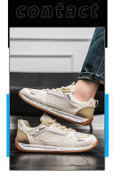 Zapatos Deportivos Amarillos Para Hombre Zapatillas De Caminar Transpirables Con Malla Antideslizantes Y Cómodas Para Correr - details 5