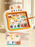 Juguete Magnético Para Niños Tablero De Dibujo Interactivo Juego De Lógica Y Reconocimiento De Números Laberinto Desafío Color Categoría - details 6