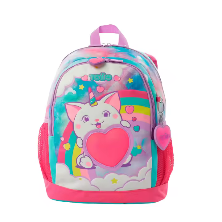 Totto Mochila infantil  Sweety  -Dimensiones:26.5 x 34 x 11 cm-Material: poliester - 1