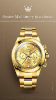 Reloj Mecánico Para Hombre OLEVS 6638 Con Correa De Acero Inoxidable Resistente Al Agua Y Luminoso Estilo De Lujo Fashion - details 3