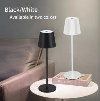 Lámpara De Mesa Recargable LED Con Interruptor Táctil Y Luz Dimmer De 3 Niveles Para Decoración De Oficina Y Dormitorio - details 2