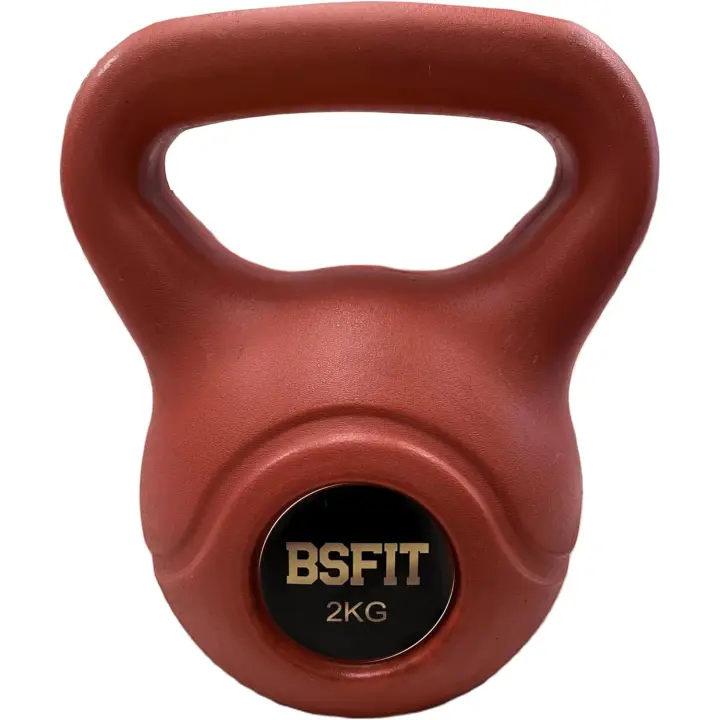 BSFIT® Pesa Rusa Kettlebell de Hormigón con Mango Ergonómico - 1