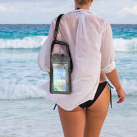 Bolsa Secadora De Mano 2L PVC Para Natación Y Actividades Al Aire Libre Impermeable Con Pantalla Táctil Para Kayak Trekking Rafting Surfing Y Navegación - details 5