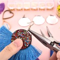 Juego De 10 Cuadrículas De Accesorios Para Joyería Con Anillos Abiertos De Cobre Gancho Para Pendientes Herramientas Para Fabricación De Joyas - details 9