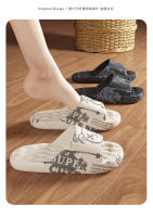 Zapatillas De Hombre De Talla Grande 48 Graffiti Con Suela EVA Para Interior Y Playa Sandalias Planas Con Diseño De Dibujos Animados - details 8