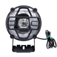 Bocina Y Faro De Bicicleta Eléctrica De Aluminio Ajustable Para Ciclismo Seguridad Nocturna Accesorios De Iluminación Frontal Para Vehículos Eléctricos - details 4