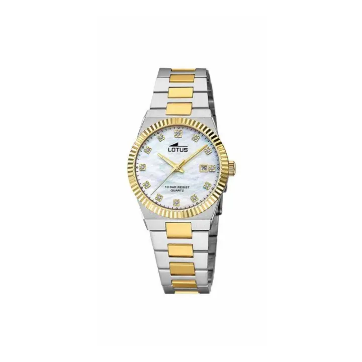 RELOJ LOTUS FREEDOM  CREMA CORREA DE ACERO INOXIDABLE 316L, MUJER - 18839/1 - 1