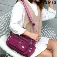 Bolso De Hombro Para Mujer Impermeable De Oxford Casual Bolso Cruzado Para Uso Diario Bolsa Mensajera Unisex Con Asa Sola - details 3