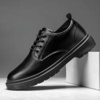 Zapatos Casuales Para Hombre De Cuero Transpirables Con Cordones Hechos a Mano Clásicos De Negocios Moccasins Planos Para La Venta Caliente - details 6