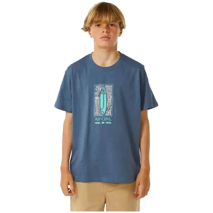 Camiseta Rip Curl Lost Islands - Niño Azul Marino - 1