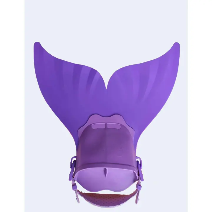 Zenyth aletas individuales para adultos y niños, aletas, aletas de una pieza de Sirena, equipo de Natation para Buceo - 1