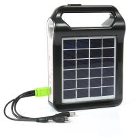 Kit De Generador De Energía Solar Portátil 15W Recargable Con Luz De Lámpara Y Cargador USB Sistema De Energía Solar Para El Hogar - details 4