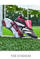 Nuevos Zapatos De Fútbol Para Hombres Zapatillas Deportivas Profesionales Con Punta Larga Antideslizantes Para Campo De Fútbol Interior Y Exterior Microfibra T18 - details 18