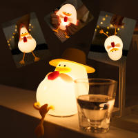 Lámpara De Noche USB Recargable Con Sensor De Toque Y Forma De Pato Para Compañero De Sueño Y Luz De Mesa Para Bebés Y Niñas - details 2