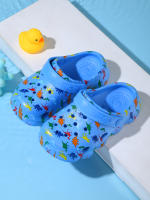 Zapatillas De Jardín Para Niños Dinosaurio Lindo Y Divertido Sandalias De Verano Para Niños Clog De Playa Y Piscina Transpirables Tallas True Fit Para Niños De 1 a 6 Años - details 17