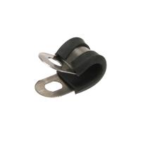 10pcs Abrazaderas De Tubo De Acero Inoxidable Con Goma Para Montaje De Cables Y Tubos Herramientas De Fijación Estándar 6/8/10/12/14/16/20/24mm - details 9