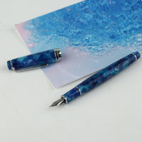Bolígrafo De Tinta Moonman High-end Con Clip De Metal Completo Y Resina De Luna Nueva Punta Iridium Extra F Para Escuela Y Oficina - details 18