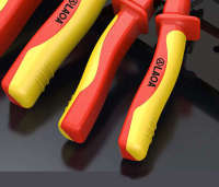Alicates Aislados LAOA Con Punta De Agujas Y Corte De Alambre Crimpado Y Cortador De Cable Resistente a La Voltaje 1000V Para Electricista - details 18
