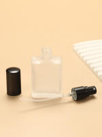 Botella De Spray De Vidrio Templado Recargable 15ml Con Tapa Contenedor De Perfume Para Viaje O Regalo Botella Reutilizable Para Cosméticos Y Bebidas - details 4