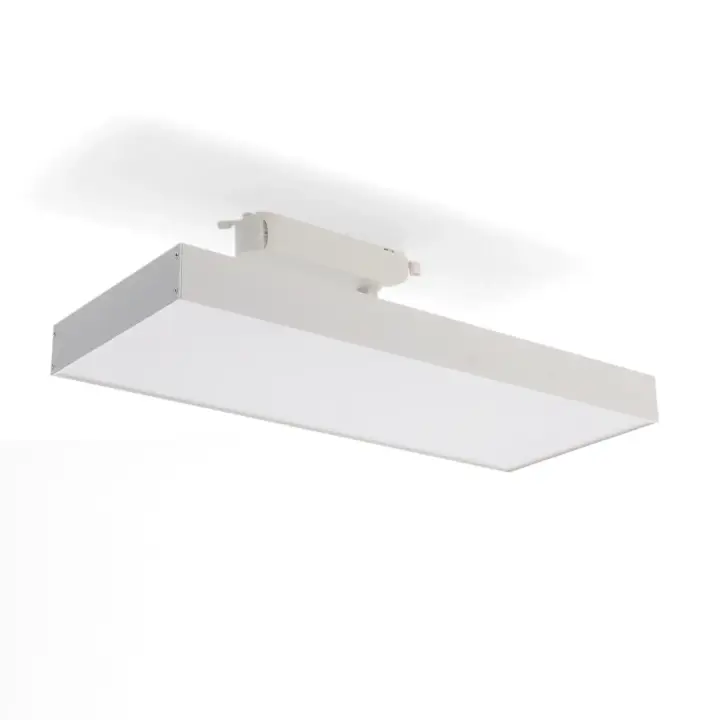 IluminaShop - Foco Panel LED para Carril Max Chip Osram 40W Blanco Monofasico - 1