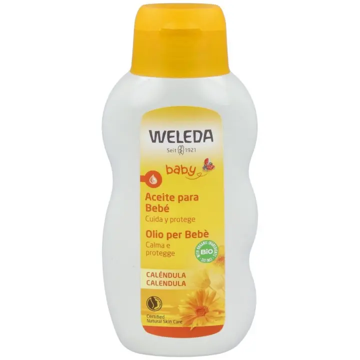Weleda Aceite Corporal De Bebé Con Caléndula 200Ml - 1