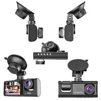 1080HP DVR Dashcam Cámara Coche, Camara Coche Vigilancia, Frontal e Interior y Trasera, 2 Pulgadas Pantalla, Soporte de Visión Nocturna Grabación en Bucle Bloqueo de una tecla - details 5