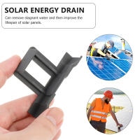 Clip De Diversion De Agua Para Panel Solar De 30mm/35mm/40mm/45mm/50mm Clip De Limpieza De Drenaje De Panel Fotovoltaico Negro - details 0