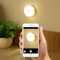 Lámpara De Noche LED Pequeña Con Pilas Y 3 Modos Protección Para Ojos Para Armario Cocina Armario Escalera Luz De Armario - details 5