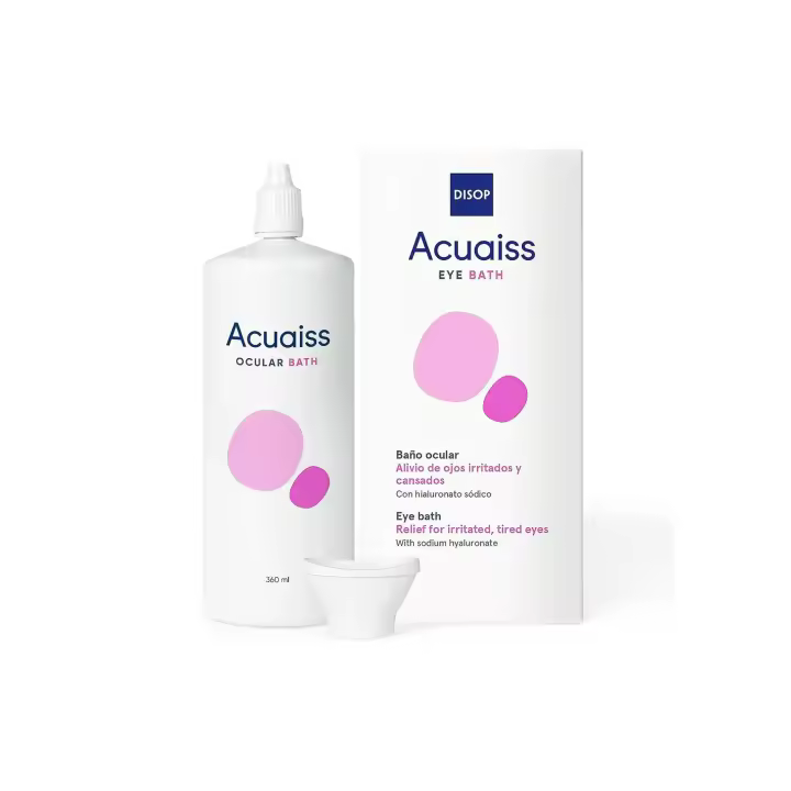 DISOP ACUAISS Baño Ocular con Acido Hialuronico  360ML - 1