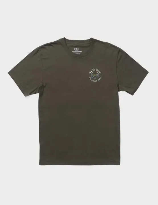 Salty Crew Blue Crabber Premium camiseta verde para hombre - 1