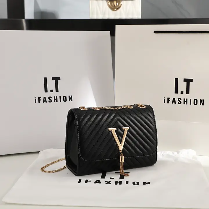 Bolso Bandolera De Mujer Con Bordado Lujoso Y Borla De Cuentas Bolso De Mano Marca Pequeño Bolso Y Monedero Para Fiesta - 1