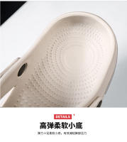 Zapatillas De Hombre Casual Transpirables Y Cómodas Para Verano Impermeables Con Bajo Suave Para Playa Zapatillas De Conducción Dual Propósito - details 5