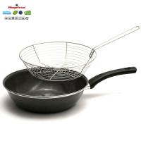Magefesa Parma - Sartén freidora con cestillo 26cm, recubrimiento esmaltado, limpieza lavavajillas apta para cocinas de gas, vitrocerámica y gas, Fabricada en España - details 3
