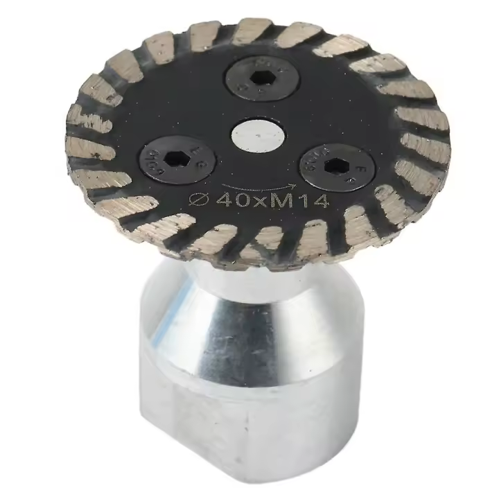 Sierra de Diamante de apertura M14 de 40mm con disco de Grabado y Corte desmontable, adecuado para arena de Granite - 1