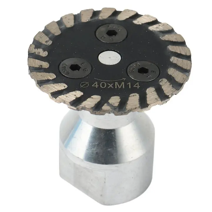 Sierra de Diamante de apertura M14 de 40mm con disco de Grabado y Corte desmontable, adecuado para arena de Granite - 1
