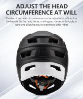 Casco De Motocicleta Para Off-Road Bicicleta Downhill MX DH ATV MTB Seguridad Anti-Colisión Transpirable Unisex Material PC Peso 790g - details 8