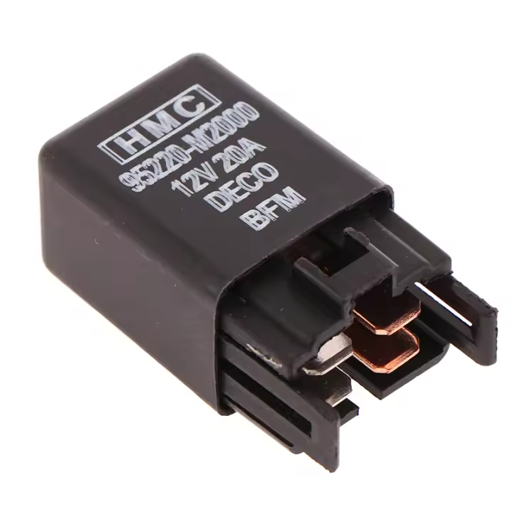 Relé Universal Para Coche 12V 40A 4PIN Nuevo Faros De Flasher 1 PCS 95220-M2000 Componente Electrónico De Automóvil - 1