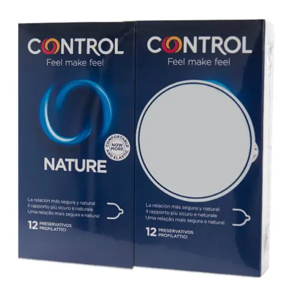 Control Preservativos Nature 2x12 Unidades Promo Control - 1